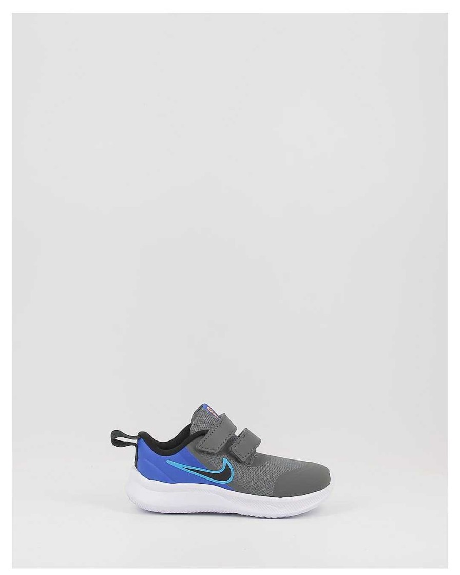 Nino Nike | Zapatillas Nike Star Runner 3 Da2778-012 Gris