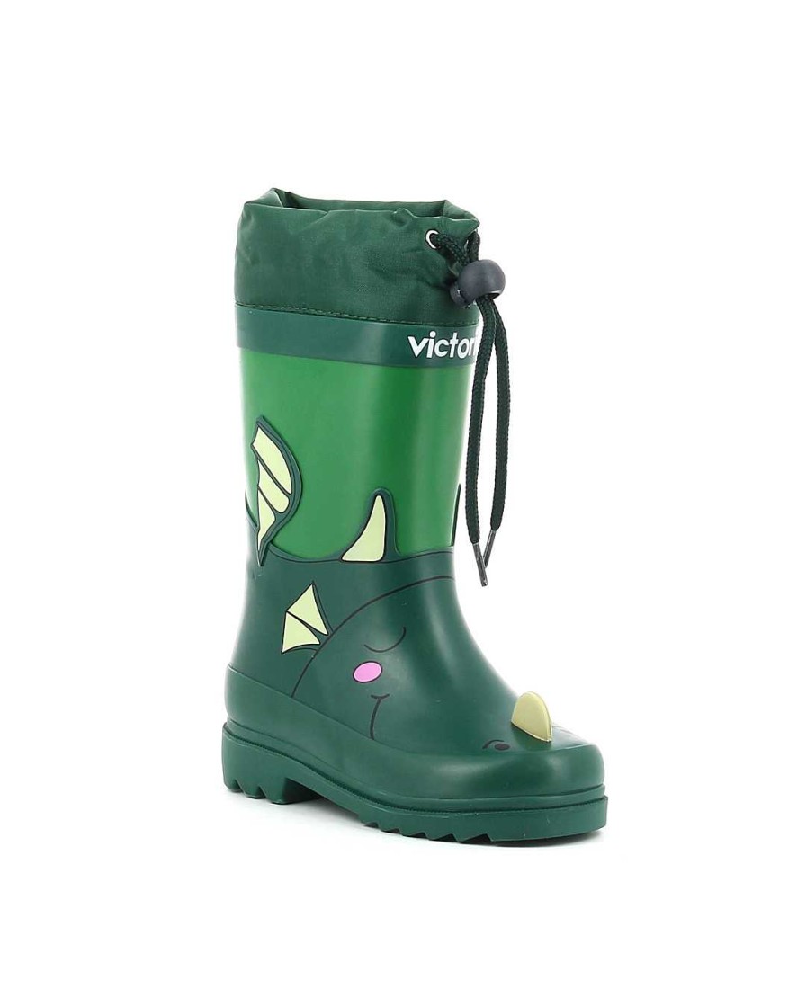 Nino Victoria | Botas De Agua Victoria Lluvia Animales 1060100 Verde