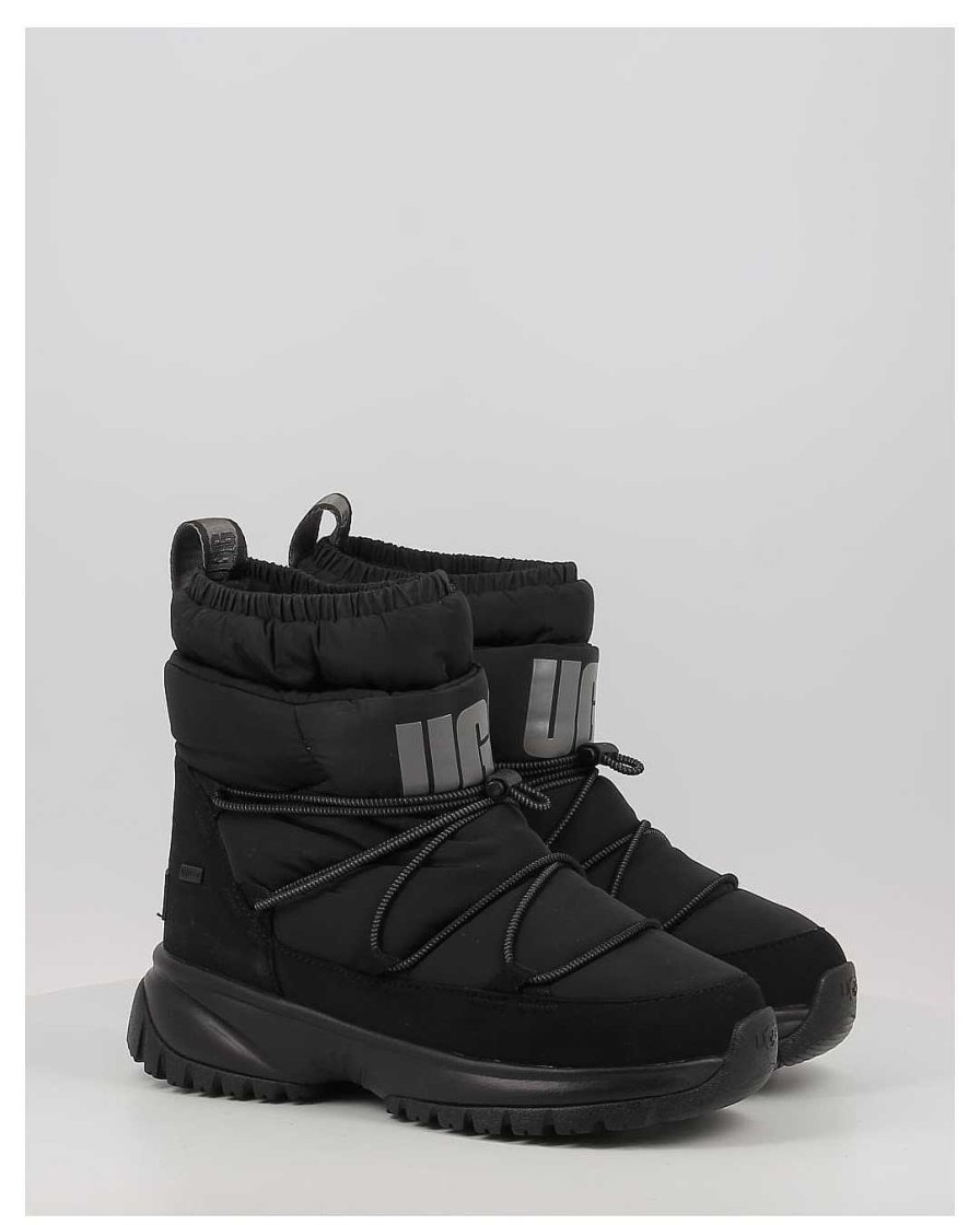 Mujer Ugg | Botines Ugg Yose Puffer Mid Negro