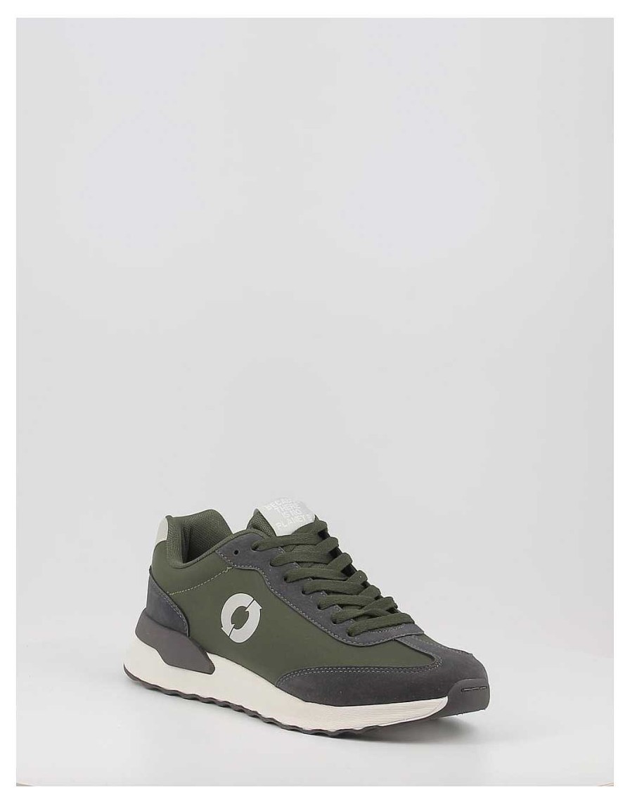 Hombre Ecoalf | Zapatillas Ecoalf Princealf Sneakers Verde