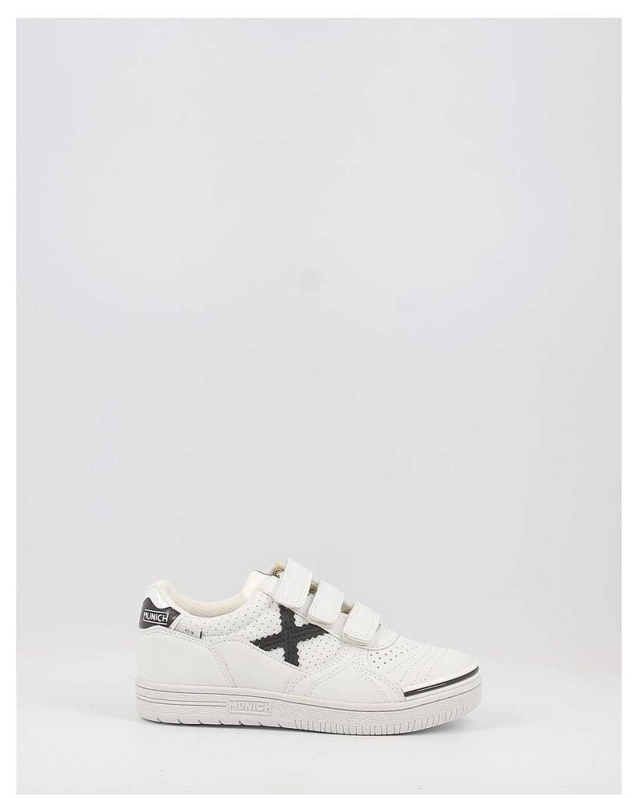 Nino Munich | Zapatillas Munich G-3 Kid Vco Profit Blanco