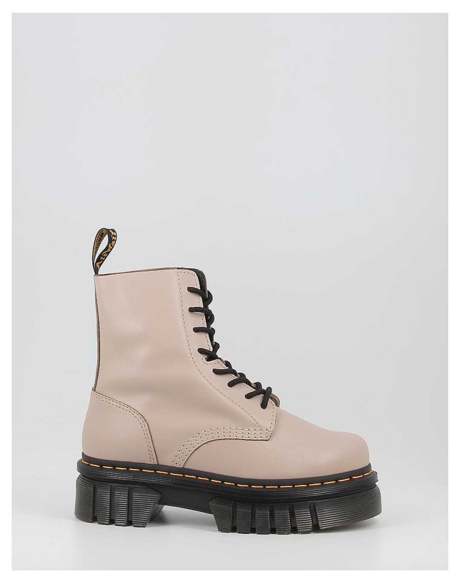 Mujer Dr. Martens | Botas Dr. Martens Audrick 8-Eye Boot Taupe