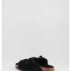 Mujer Birkenstock | Sandalias Birkenstock Arizona Shearling Negro