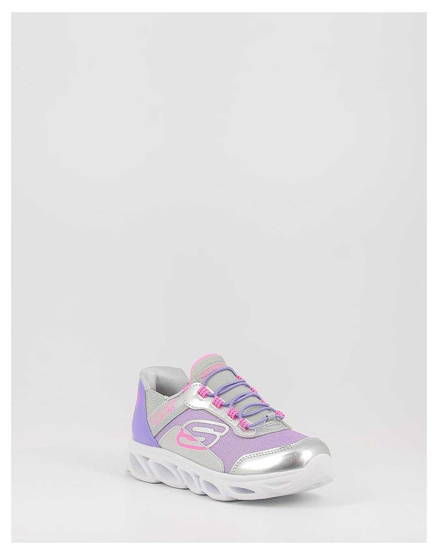 Nina Skechers | Zapatillas Skechers Slip-Ins: Flex Glide 302221L Rosa