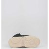 Mujer Mou | Botas Mou Eskimo Trainer - Big Metallic Letter Logo Negro