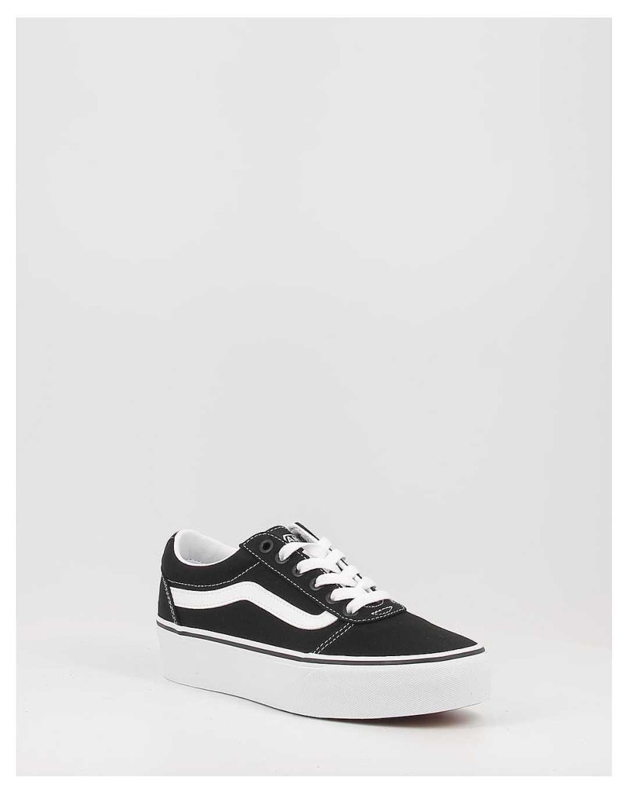 Mujer Vans | Zapatillas Vans Wm Ward Platform Negro