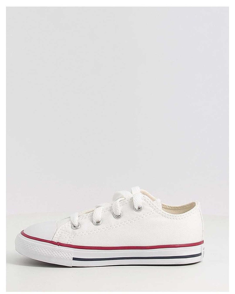 Nino Converse | Zapatillas Converse C/T A/S Ox 7J256C Blanco