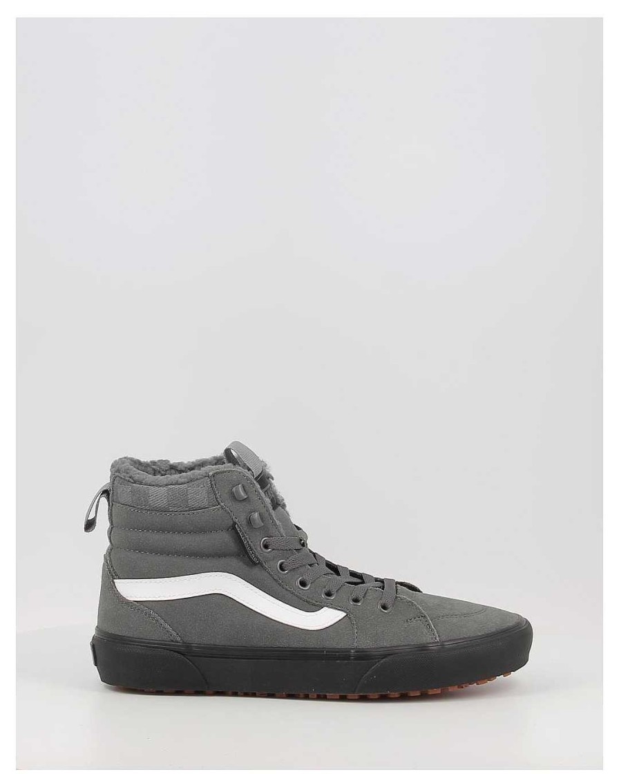 Hombre Vans | Zapatillas Vans Mn Filmore Hi Vansguard Sherpa Gris