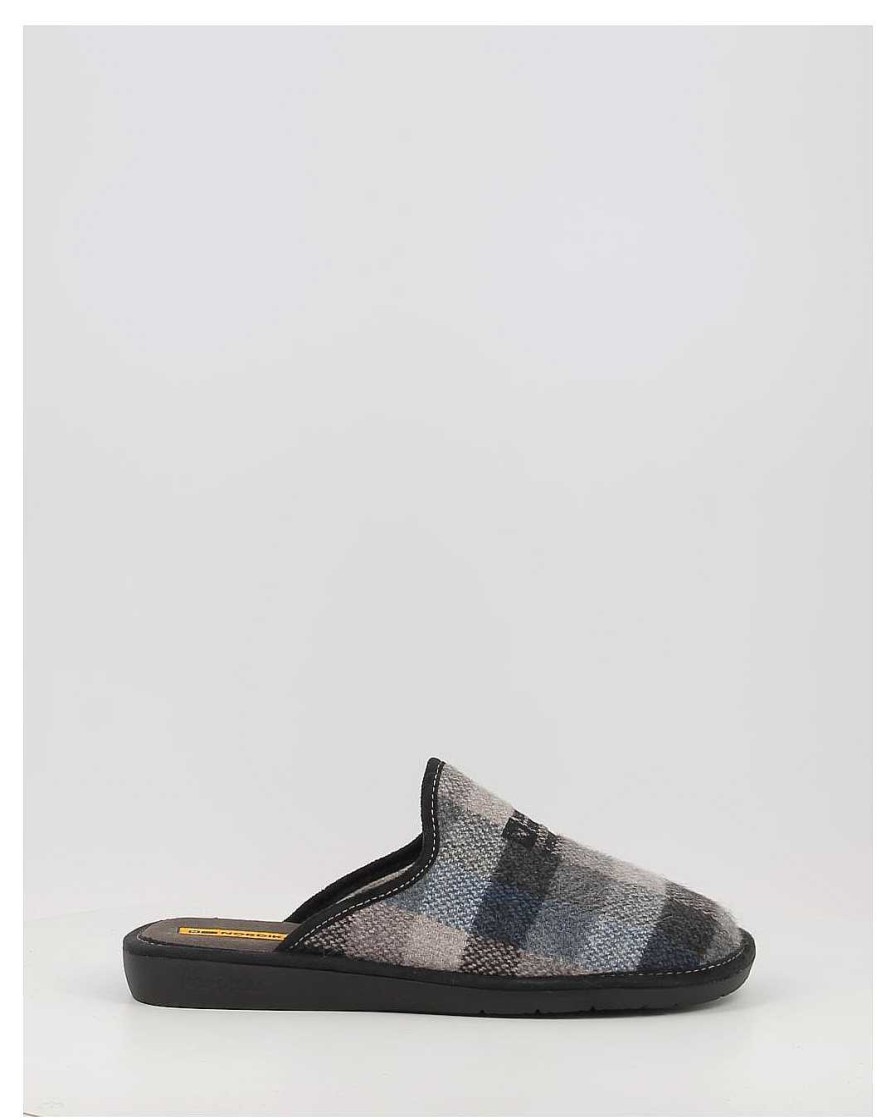 Hombre Nordikas | Zapatillas De Casa Nordikas 236 Gris