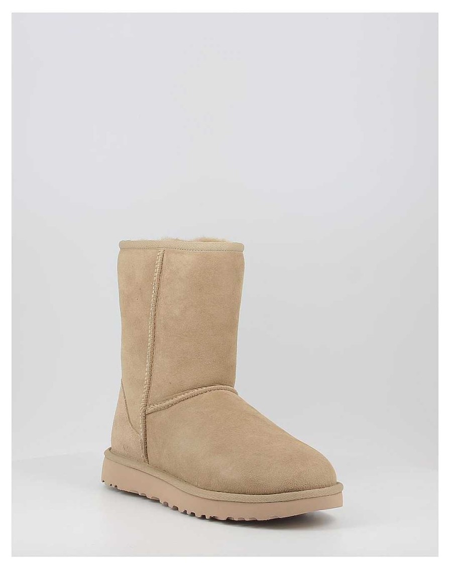 Mujer Ugg | Botas Ugg Classic Short Ii Beig