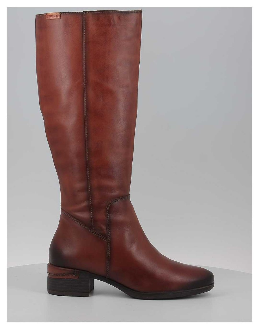 Mujer Pikolinos | Botas Pikolinos Malaga W6W-9808 Cuero