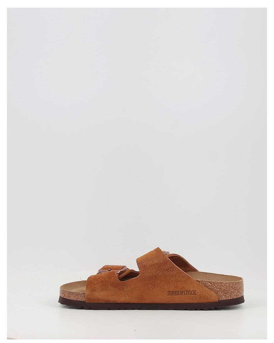 Mujer Birkenstock | Sandalias Birkenstock Arizona Sfb Cuero