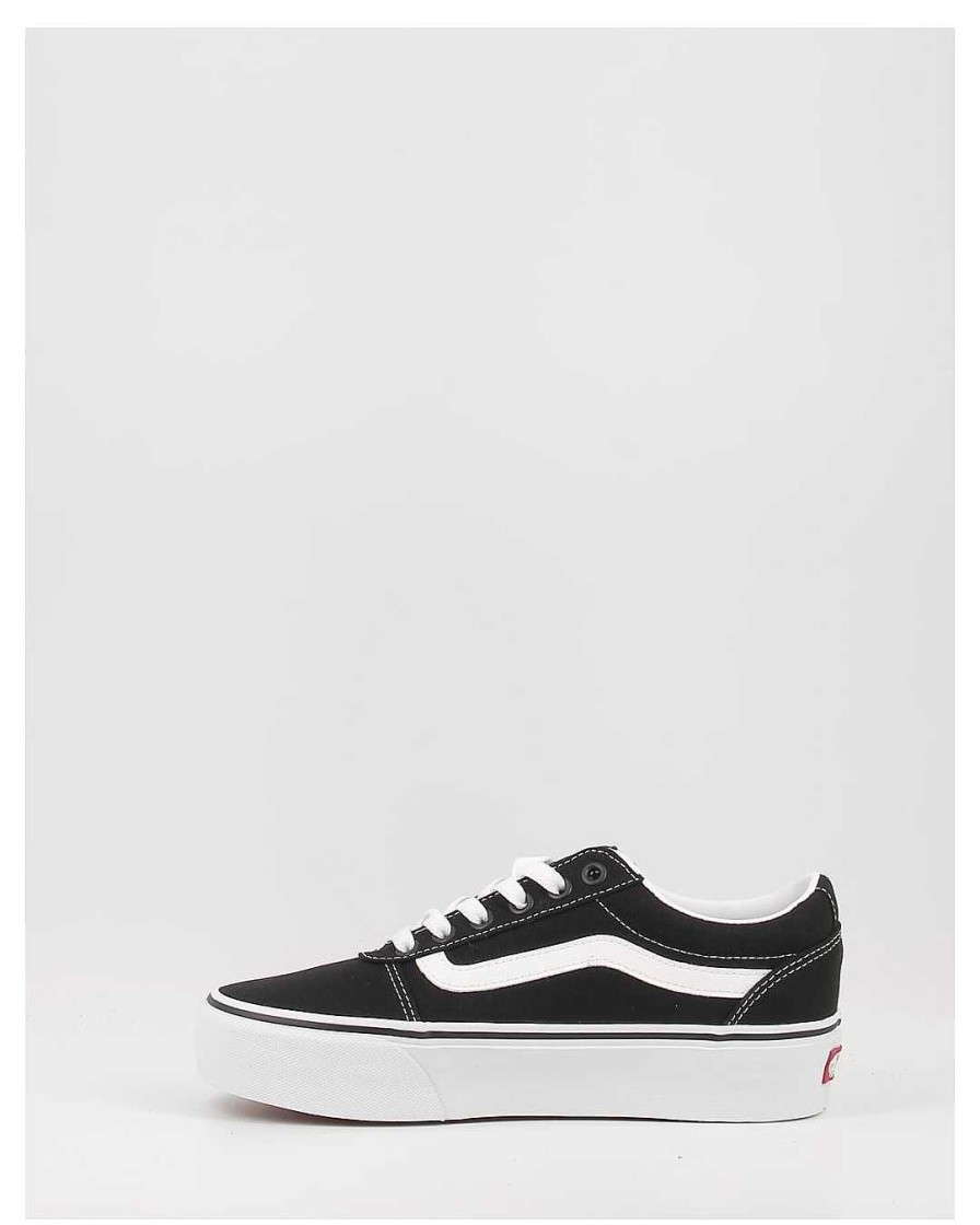 Mujer Vans | Zapatillas Vans Wm Ward Platform Negro