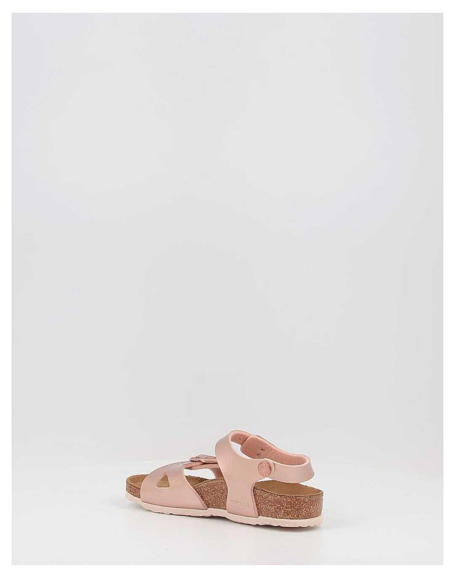 Nina Birkenstock | Sandalias Birkenstock Rio Kids Bf Rosa