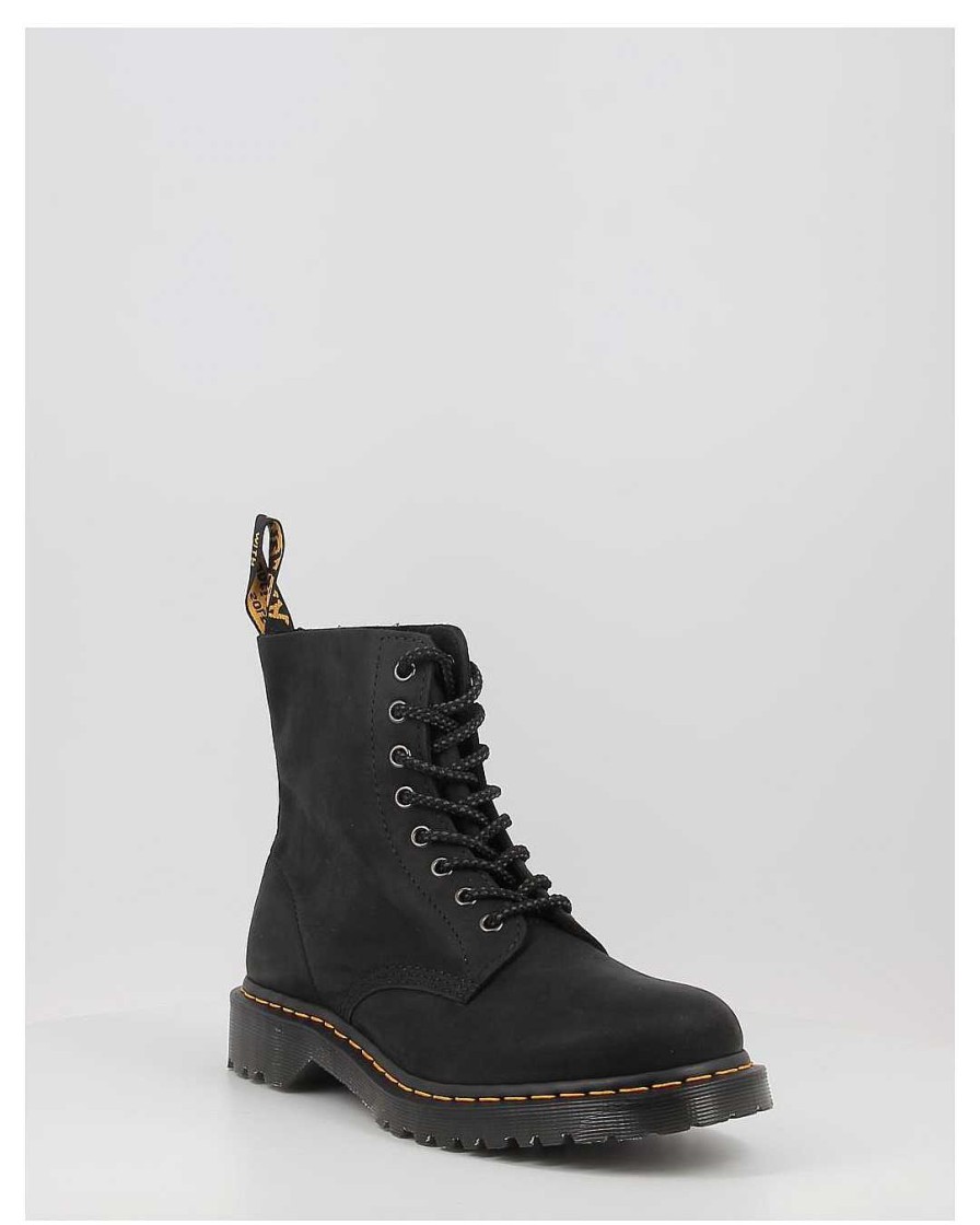 Hombre Dr. Martens | Botas Dr. Martens 1460 Pascal Negro