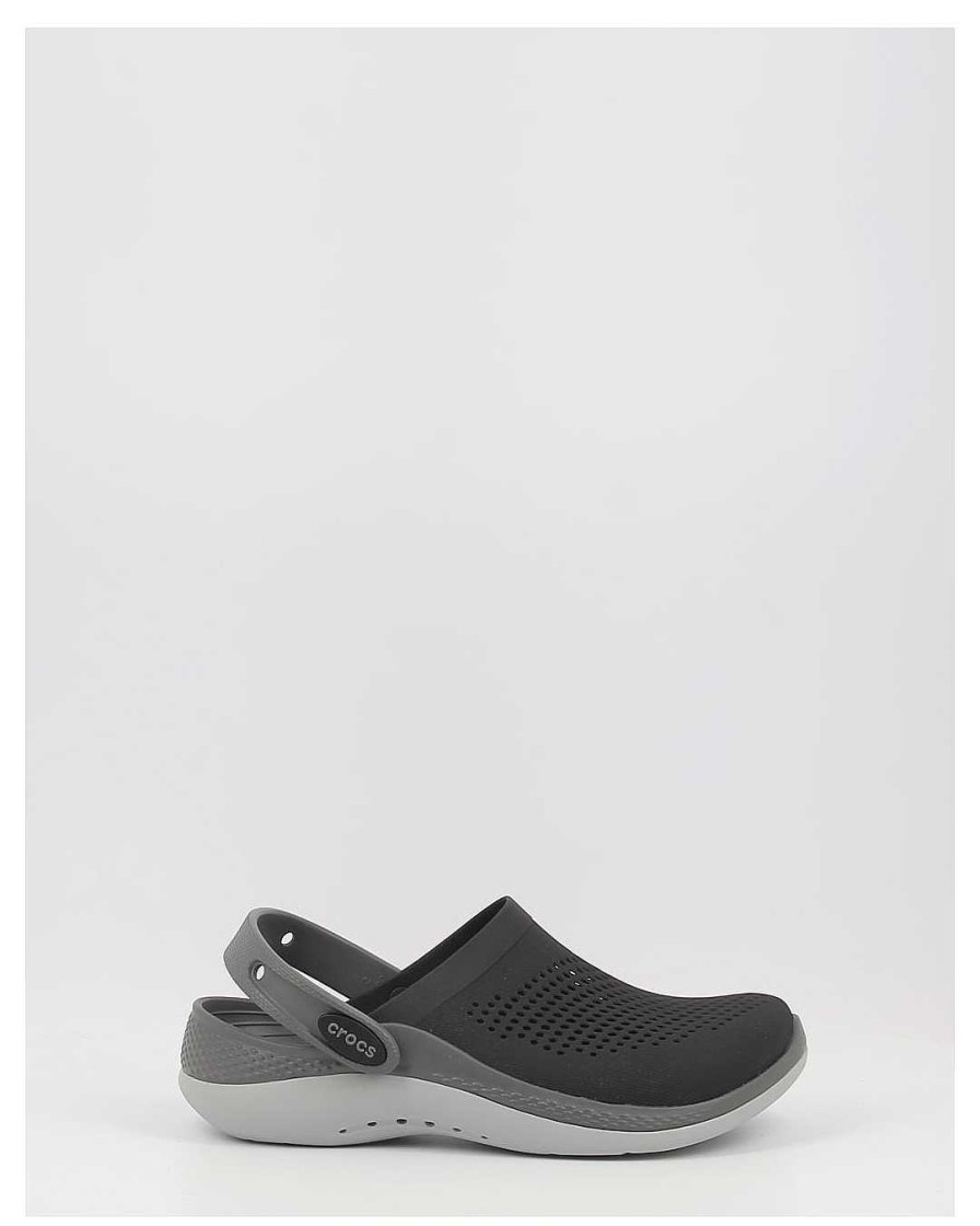 Hombre Crocs | Chanclas Crocs Literide 360 Clog Negro