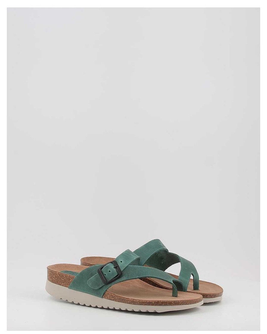 Mujer Interbios | Sandalias Interbios 7119-Mg Verde