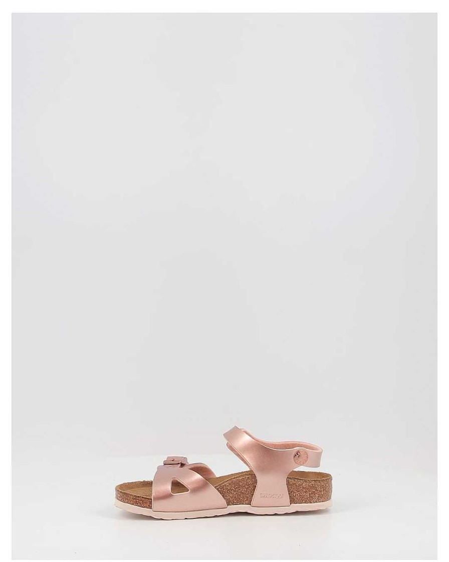 Nina Birkenstock | Sandalias Birkenstock Rio Kids Bf Rosa