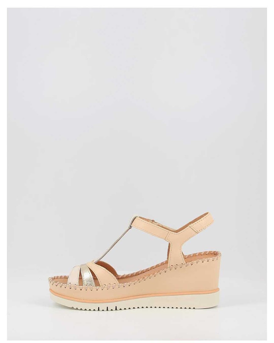 Mujer Pikolinos | Sandalias Pikolinos Aguadulce W3Z-1776C2 Blanco