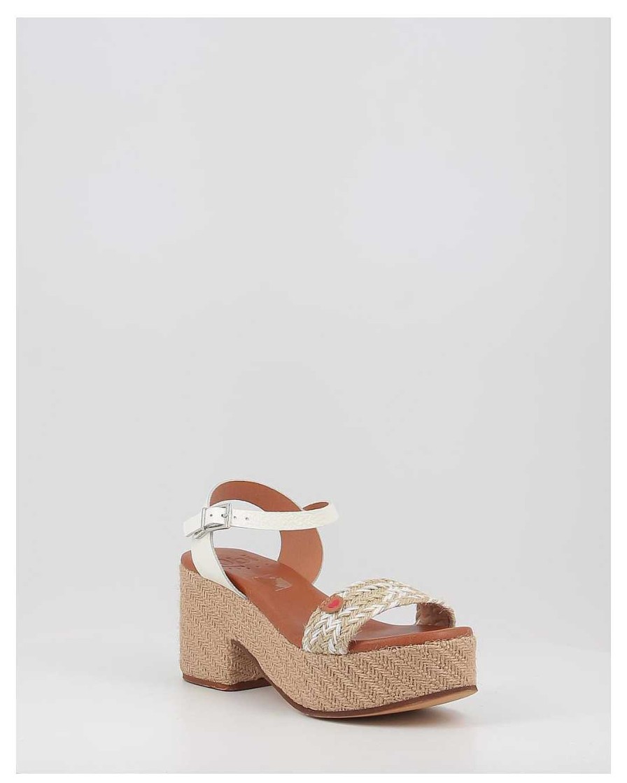 Mujer Obi Shoes | Sandalias Obi Shoes 5255 Blanco