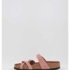 Mujer Birkenstock | Sandalias Birkenstock Mayari Sfb Lenb Rosa