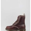 Mujer Dr. Martens | Botas Dr. Martens 1460 Serena Classic Pull Up Marron