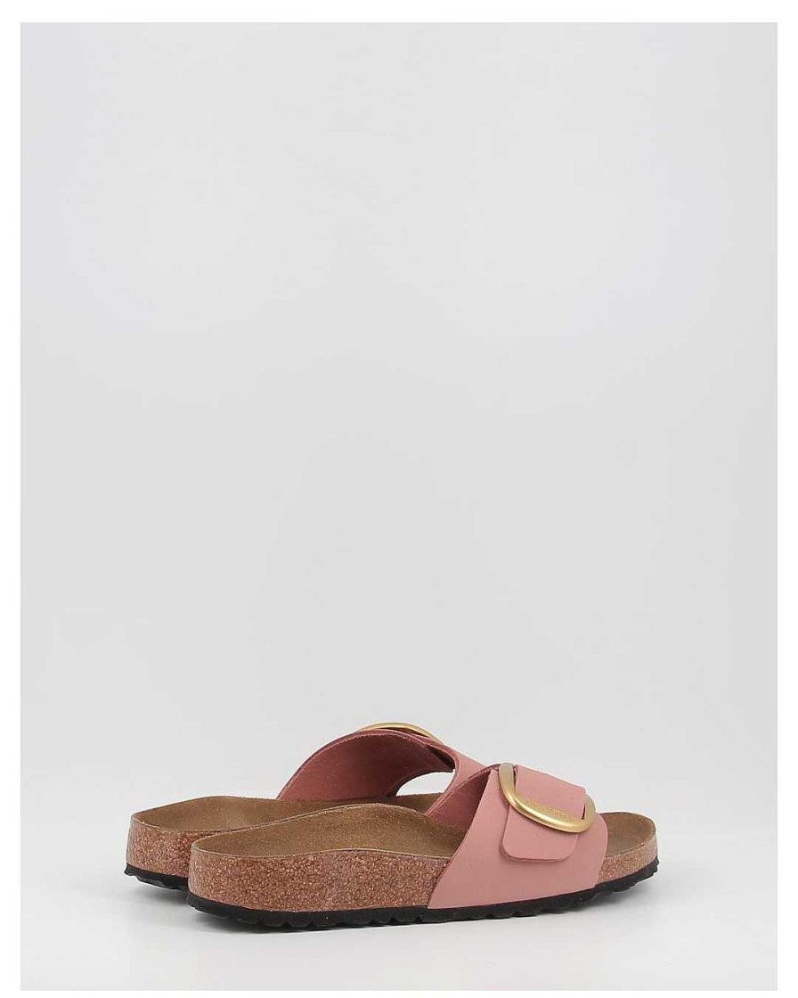 Mujer Birkenstock | Sandalias Birkenstock Madrid Big Buckle Nu Rosa