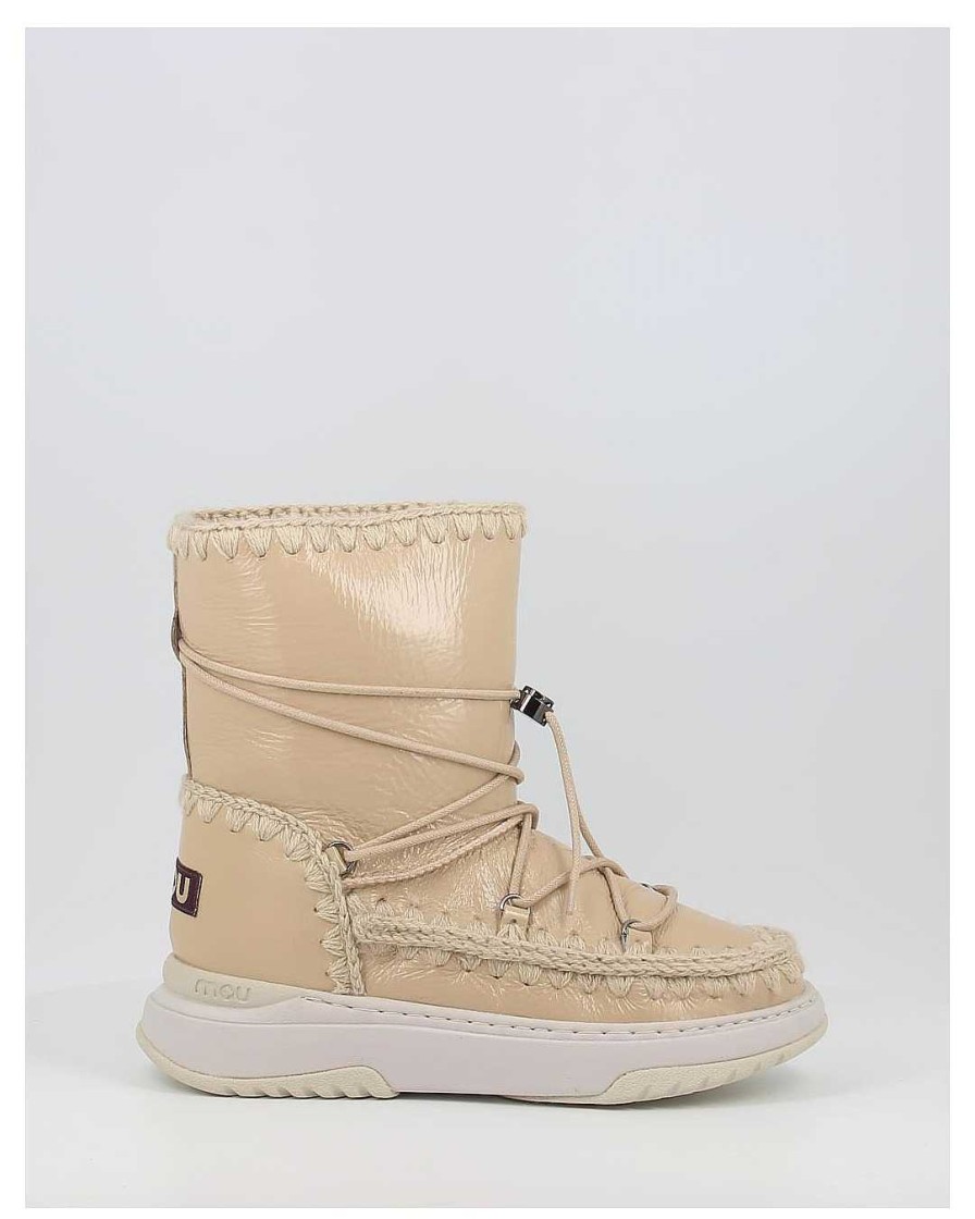 Mujer Mou | Botas Mou Jogger Snowboot Short Patsan Beig