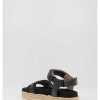 Mujer Mou | Sandalias Mou Rope Bio Sandal 02 Patblk Negro