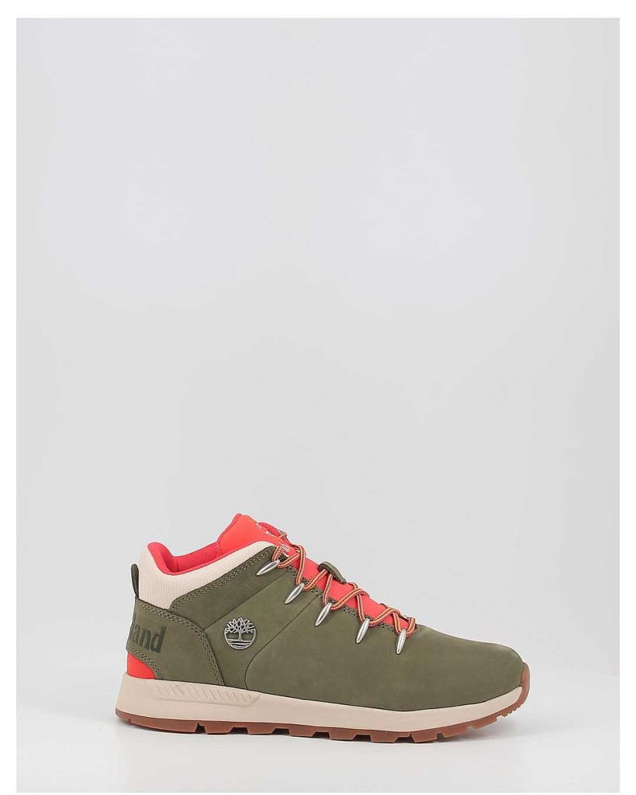 Nino Timberland | Botines Timberland Sprint Trekker Mid Verde