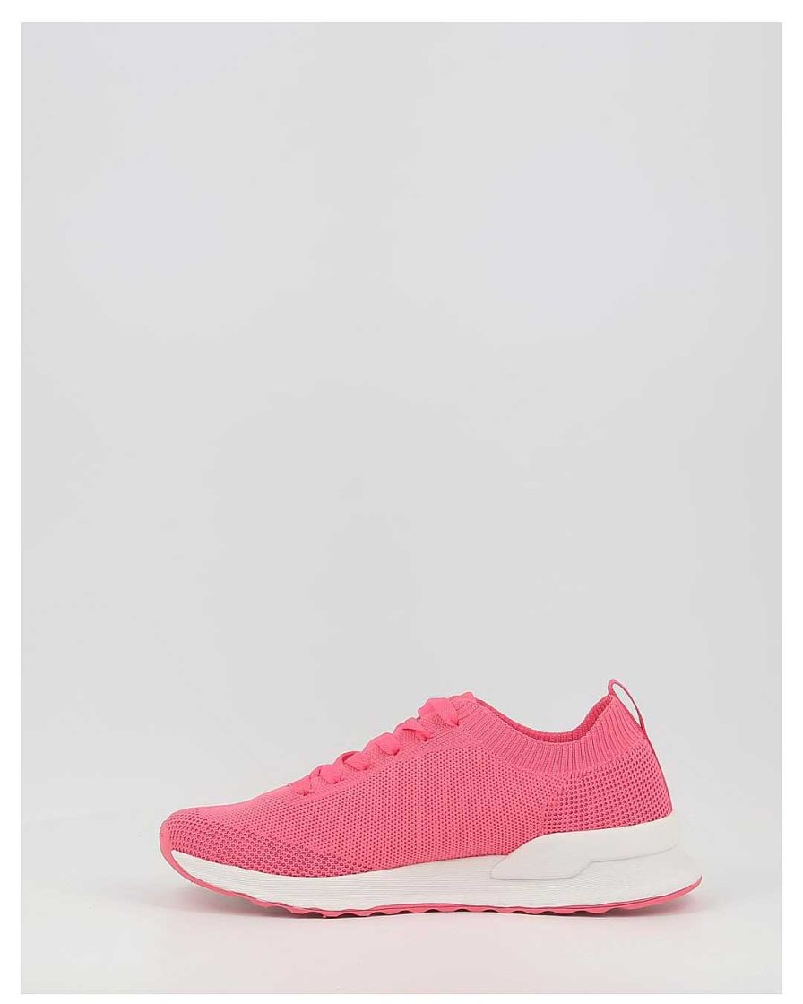 Mujer Ecoalf | Zapatillas Ecoalf Princealf Knit Rosa