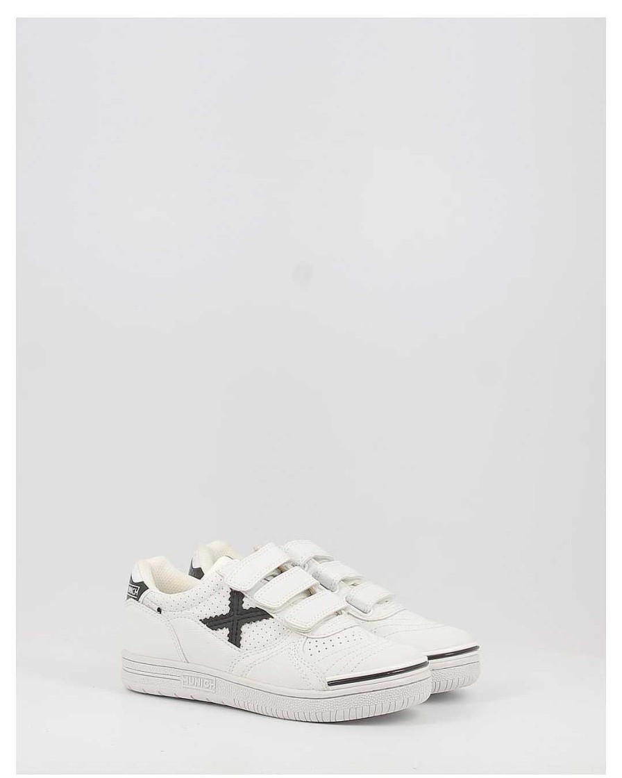 Nino Munich | Zapatillas Munich G-3 Kid Vco Profit Blanco