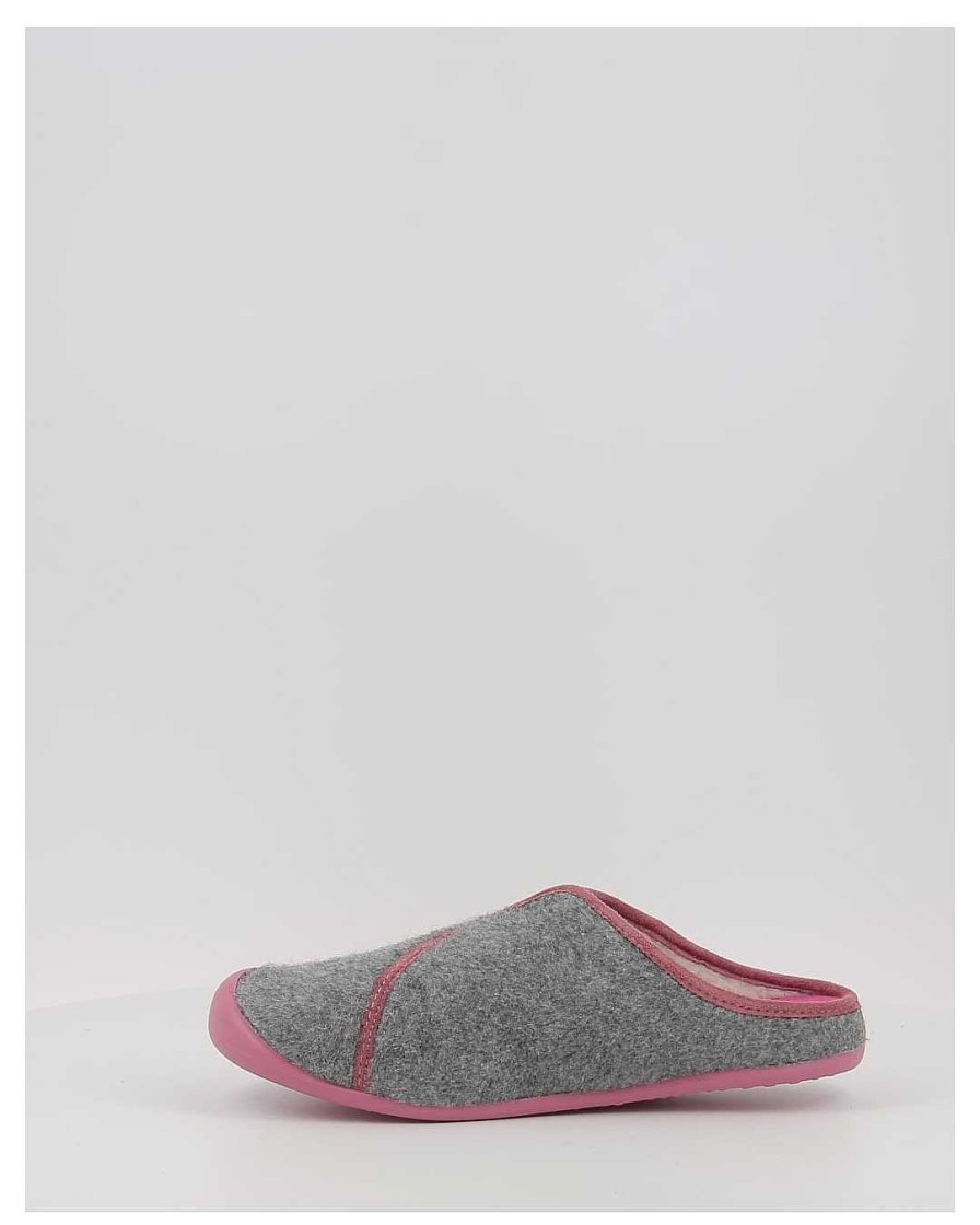 Mujer Nordikas | Zapatillas De Casa Nordikas 1320/2 Gris