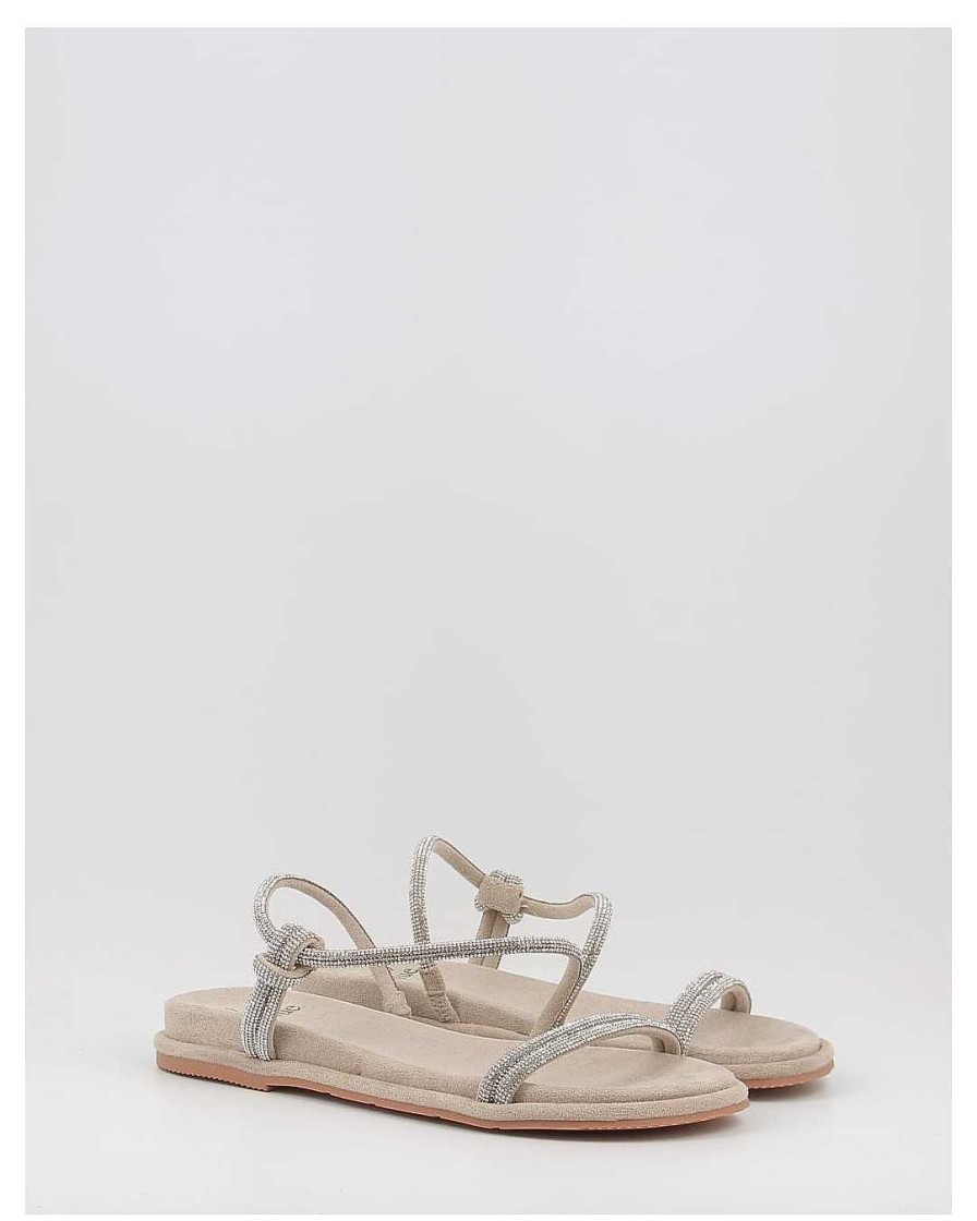 Mujer Alma Blue | Sandalias Alma Blue 2061 Taupe