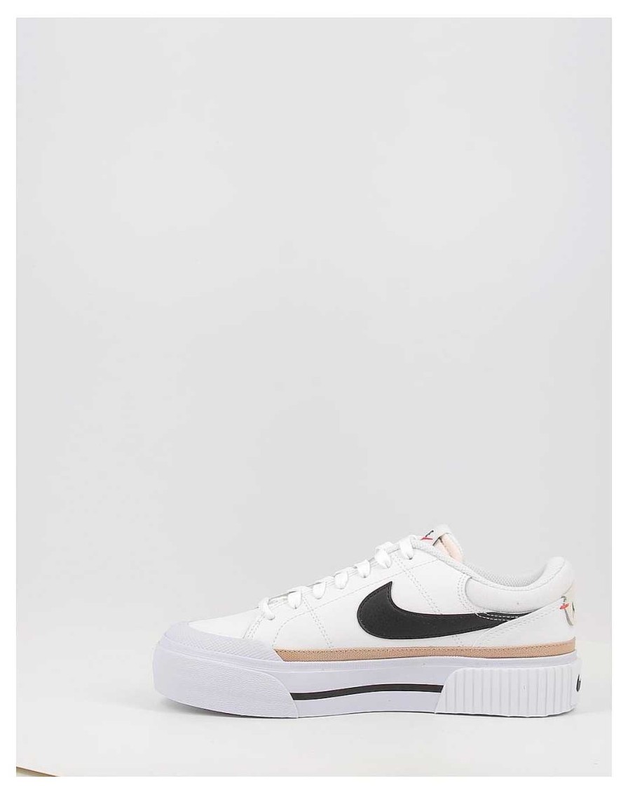 Mujer Nike | Zapatillas Nike Court Legacy Lift Dm7590-100 Blanco