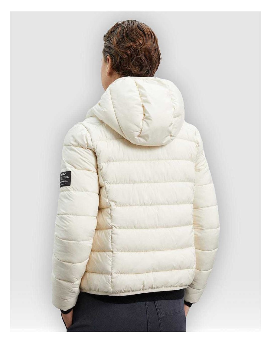 Complementos Ecoalf | Plumiferos Ecoalf Aspenalf Jacket Woman Beig