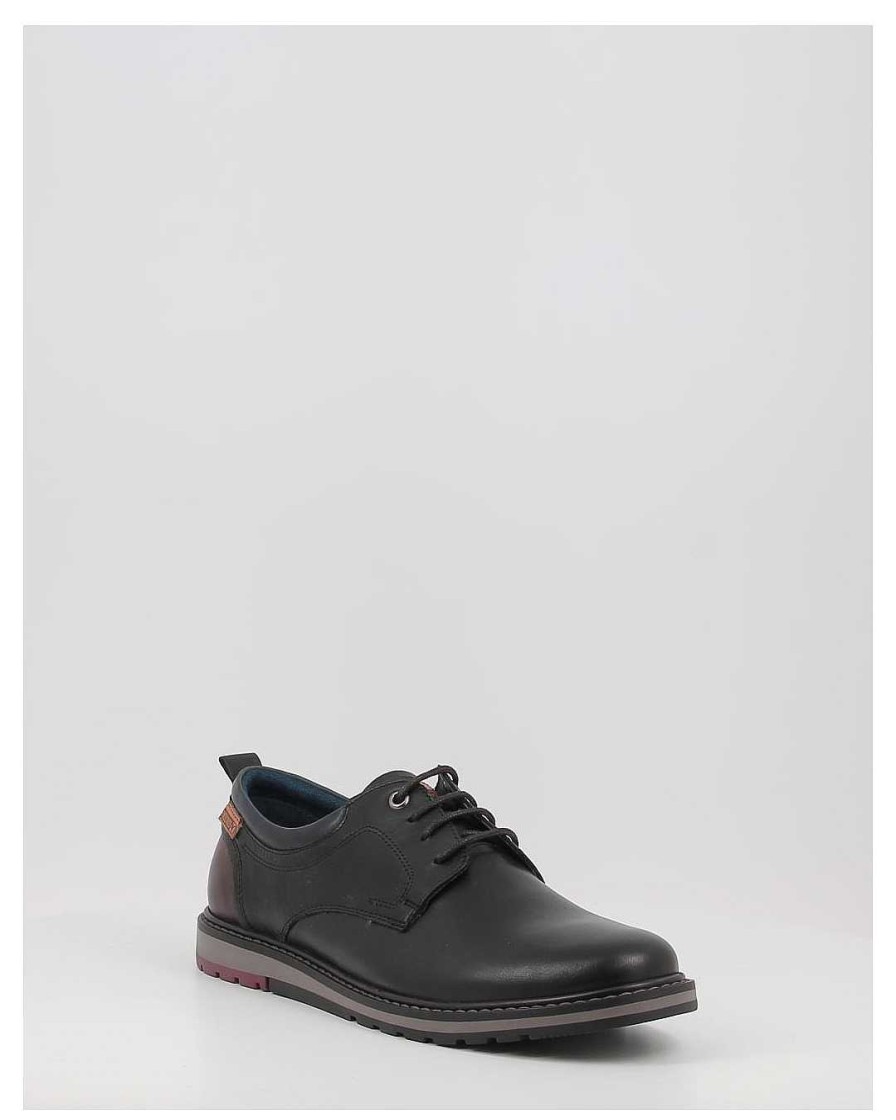 Hombre Pikolinos | Zapatos Pikolinos Berna M8J-4183C1 Negro