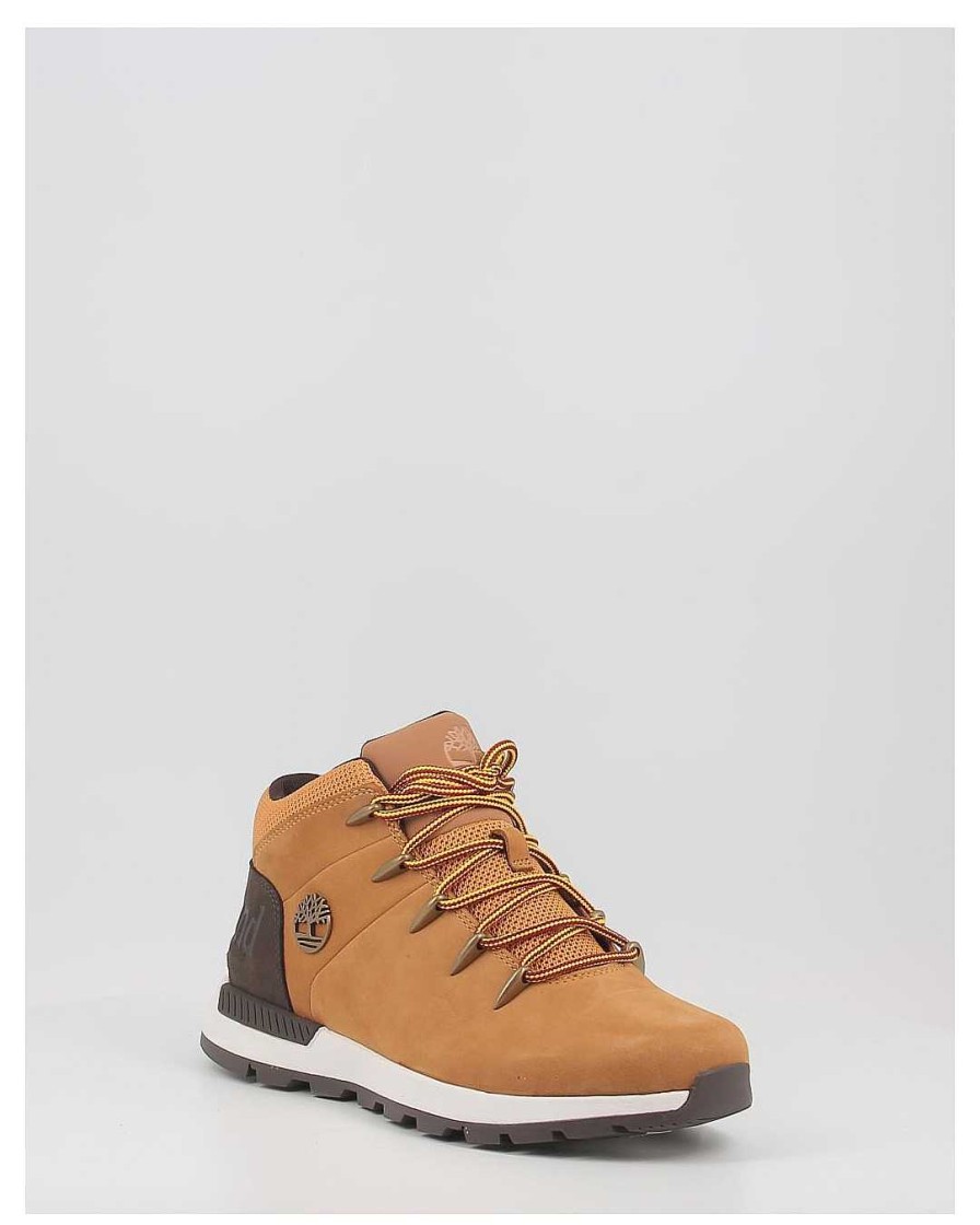 Hombre Timberland | Botines Timberland Sprint Trekker Mid Amarillo