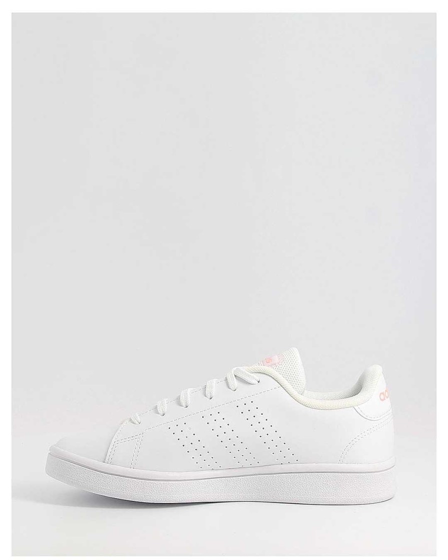 Mujer Adidas | Zapatillas Adidas Advantage Base Ee7510 Blanco