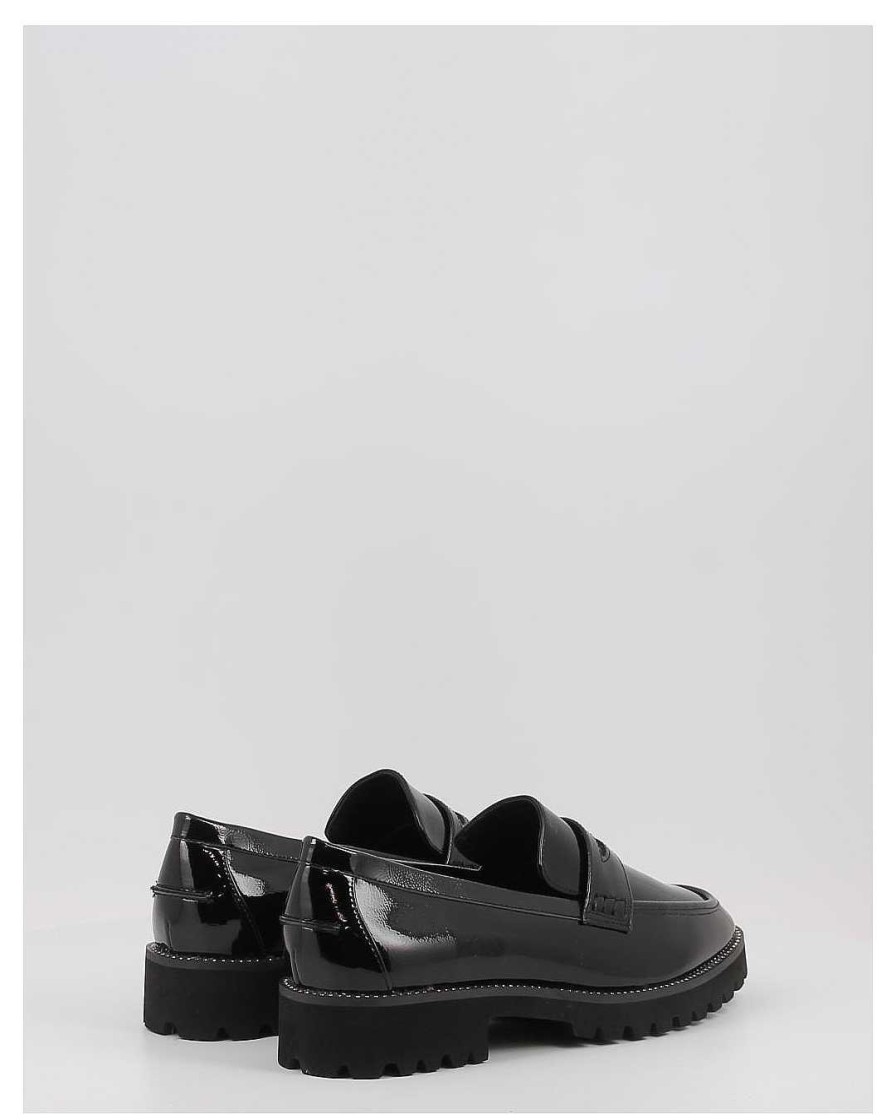 Mujer Stephen Allen | Mocasines Stephen Allen Hefesto Negro