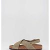 Mujer Birkenstock | Sandalias Birkenstock Tulum Sfb Vl Taupe