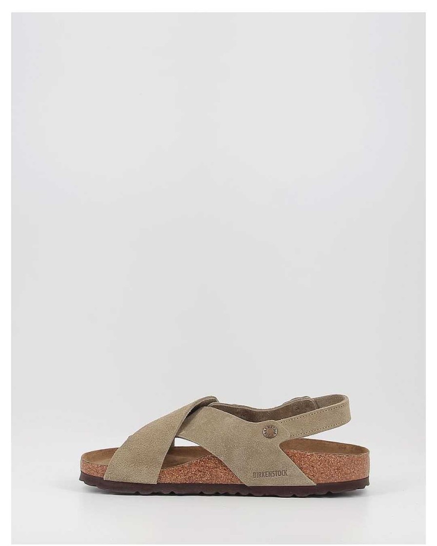 Mujer Birkenstock | Sandalias Birkenstock Tulum Sfb Vl Taupe