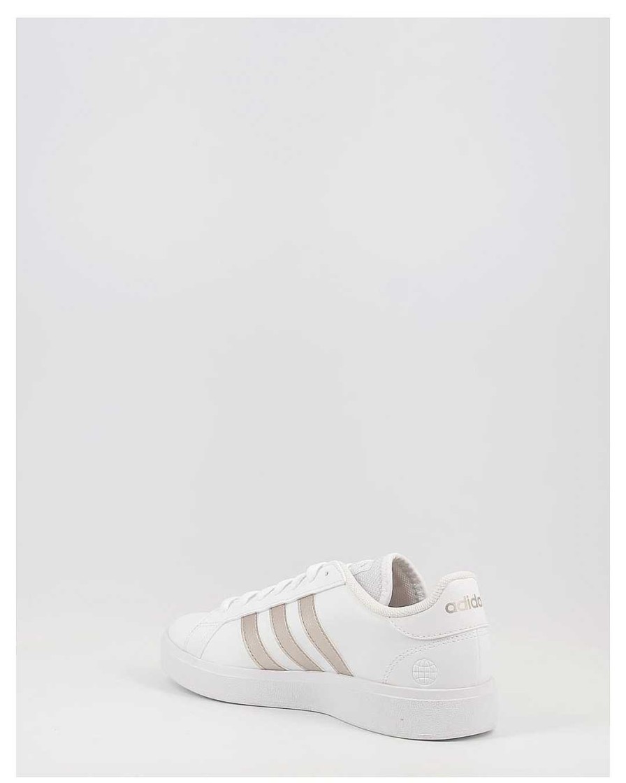 Nina Adidas | Zapatillas Adidas Grand Court Base 2 Gw9263 Blanco