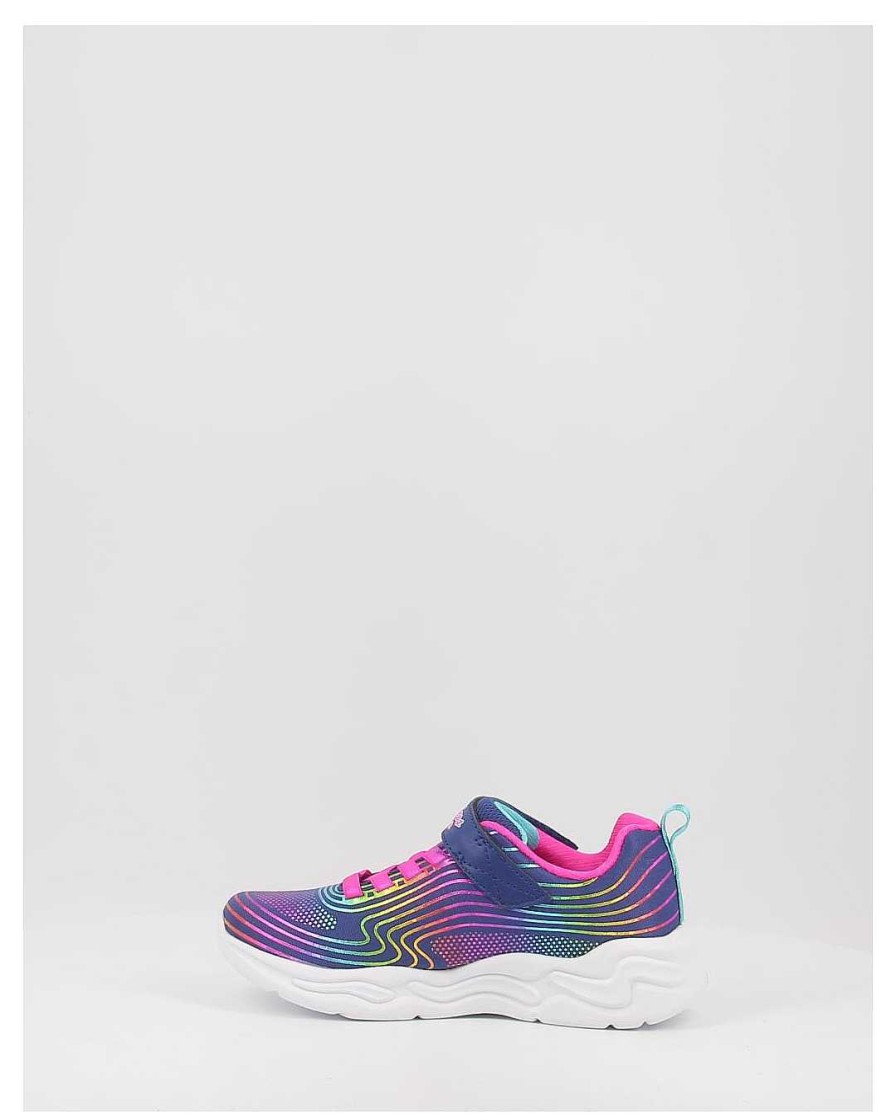 Nina Skechers | Zapatillas Skechers Wavy Beams 302338 Multicolor