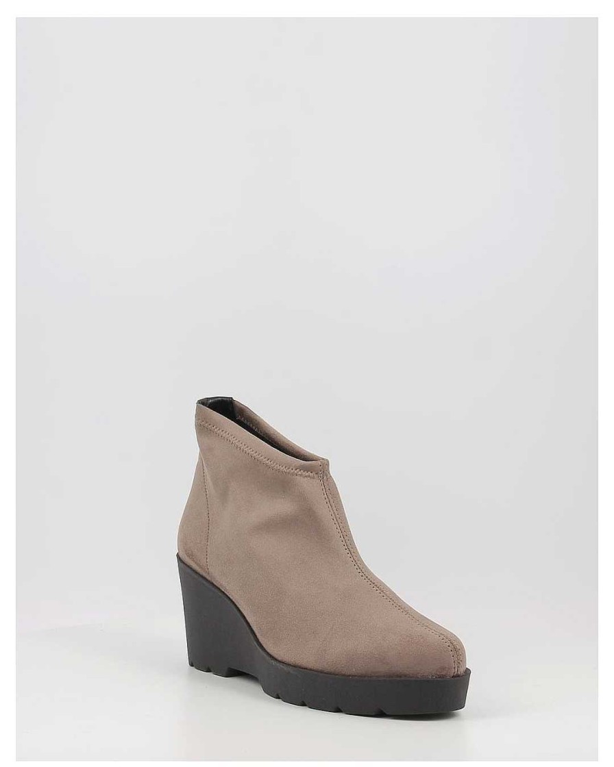 Mujer Oskarbi | Botines Oskarbi B1204 Taupe