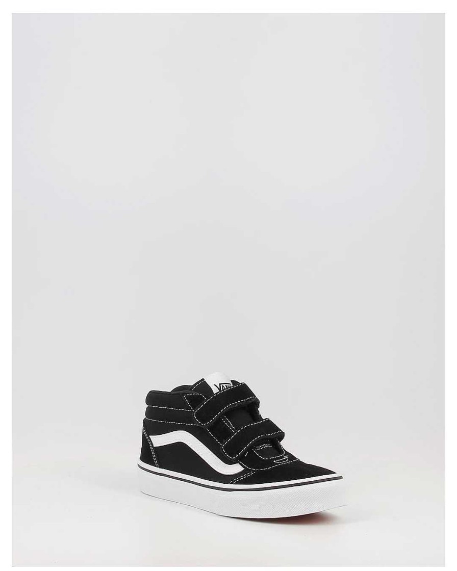 Nino Vans | Zapatillas Vans Yt Ward Mid V Negro