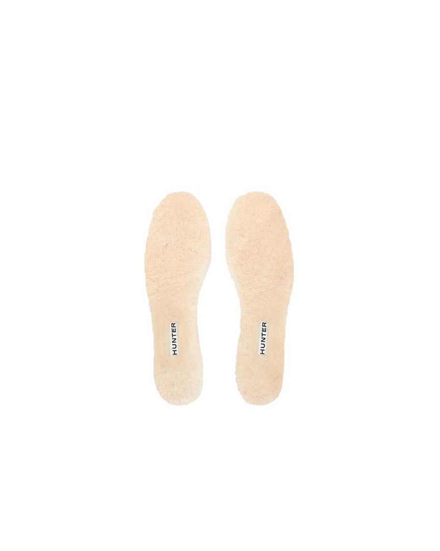 Complementos Hunter | Plantillas Hunter Luxury Shearling Insoles Blanco