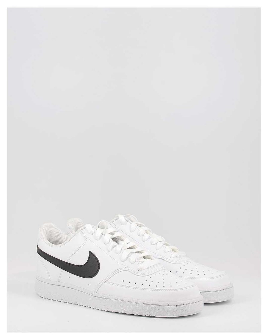 Hombre Nike | Zapatillas Nike Nike Court Vision Low Dh2987 Blanco