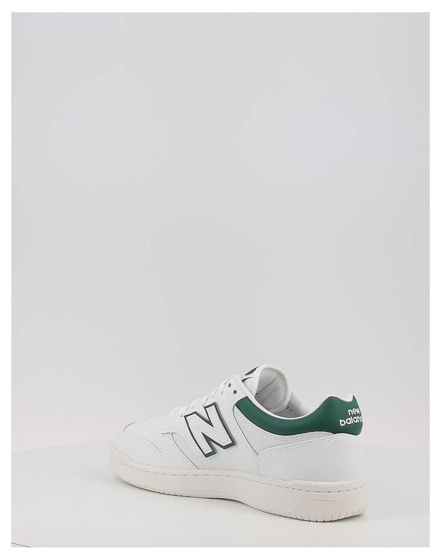 Hombre New Balance | Zapatillas New Balance Bb480Lgt Blanco