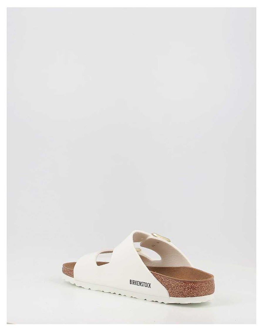 Mujer Birkenstock | Sandalias Birkenstock Arizona Bf Blanco